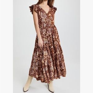 En Saison Women’s Leila Brown Midi Dress